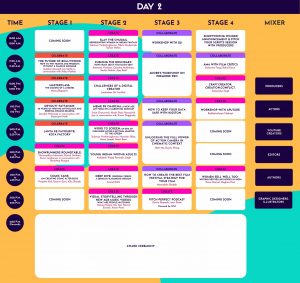 IFP Season 9 Day 2 Schedule